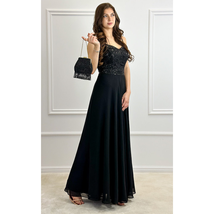 Komplet Amelia - top na ramiączkach i spódnica midi