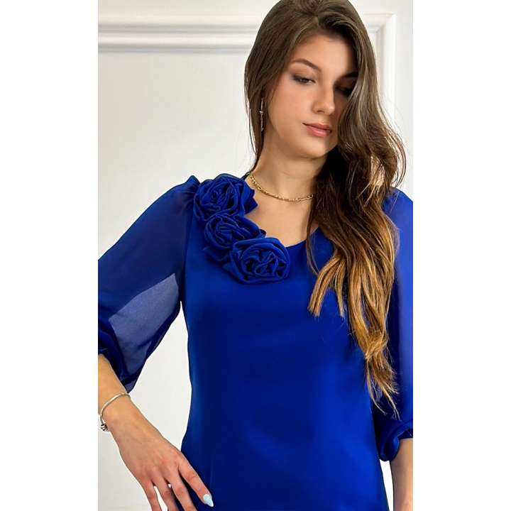 Szorty Małgorzata - jeansowe, wysoki stan, na lato