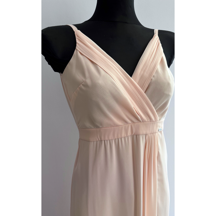 Sukienka Karolina Maxi - Zwiewna, Kopertowa, na Wesele | B&B Studio