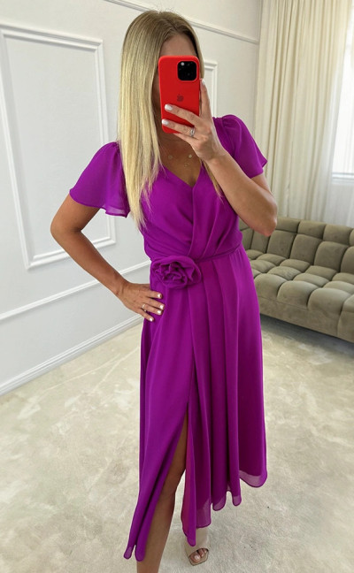 Sukienka midi Clare - elegancja na wesele i komfort