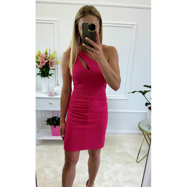 Elvira Pencil Dress - Asymmetric One-Shoulder | B&B Studio