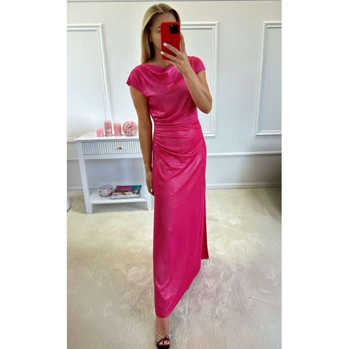 Sukienka wieczorowa Becky - maxi cekinowa na wesele