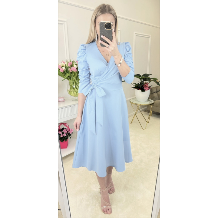 Spódnica Kate maxi plisowana, błyszcząca