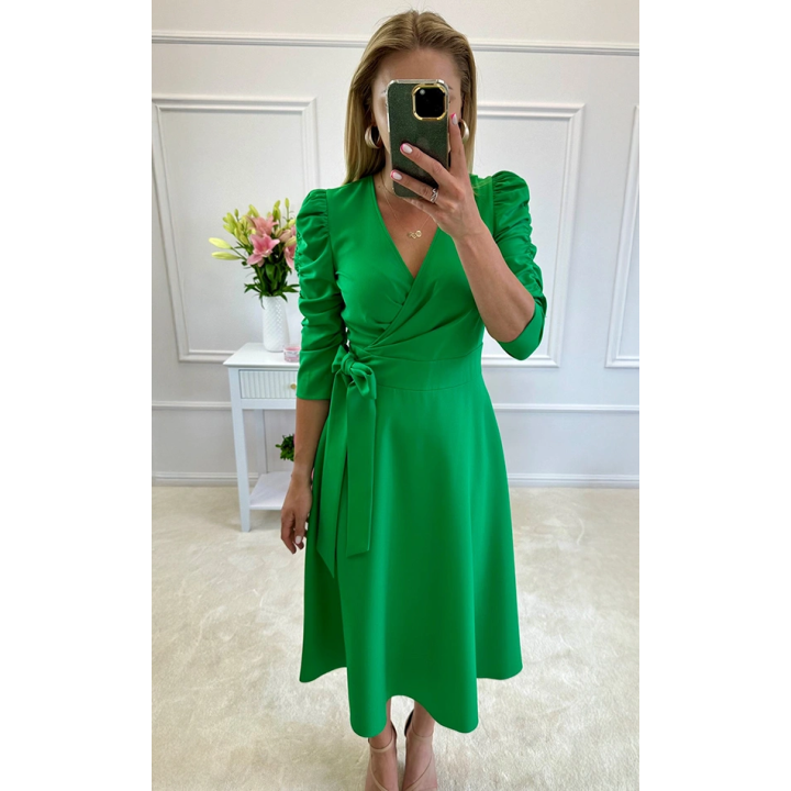 Spódnica Kate maxi plisowana, błyszcząca