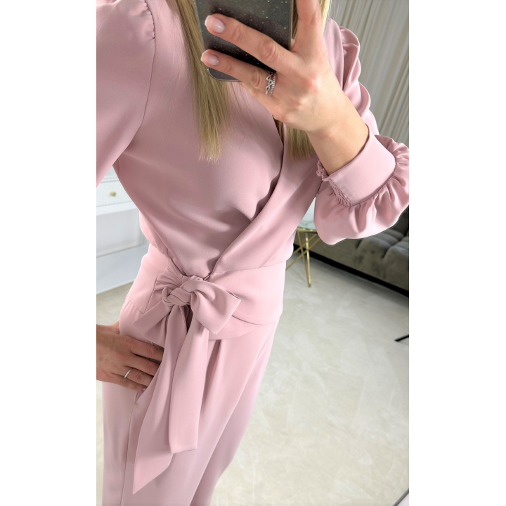 Spódnica Angie midi - ołówkowa, rozcięcie, do biura