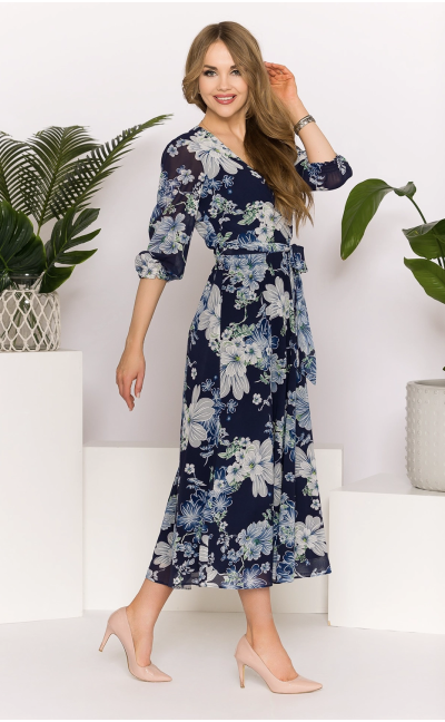 Robe Midi Malwina - Élégante pour Fêtes et Bureau