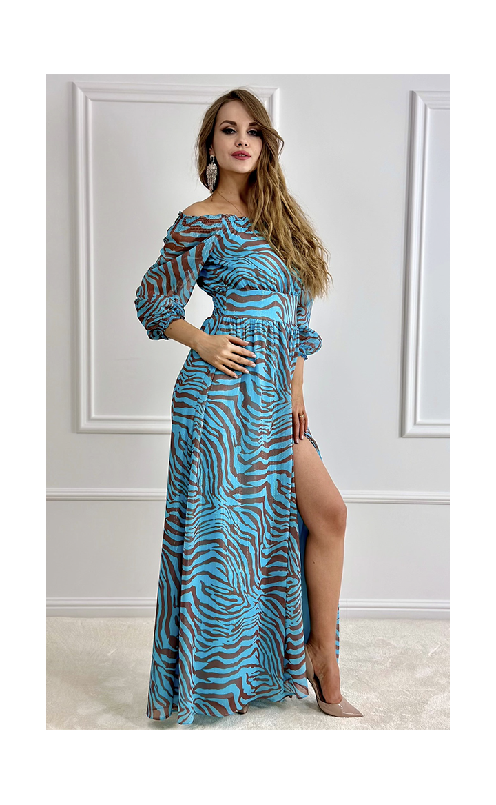 Pola - Robe de Soirée Élégante - Épaules Dénudées