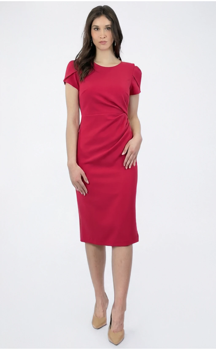 Daniela Midi Dress - Ecru