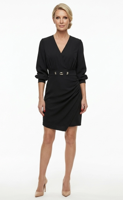 Krótka sukienka koktajlowa Zahira — ponadczasowy szyk