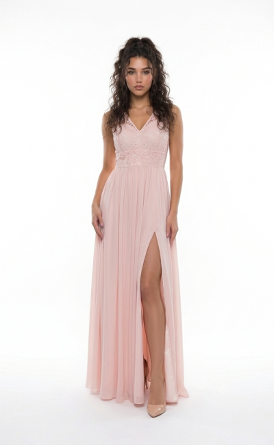 Elegancka sukienka maxi Ewa