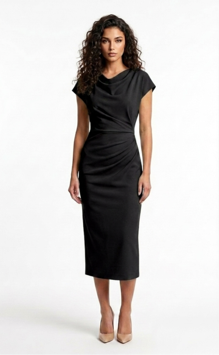 Elegancka sukienka midi Becky