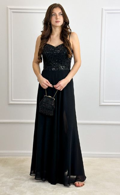 Komplet Amelia - top na ramiączkach i spódnica midi