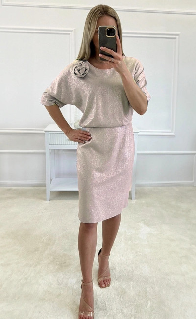 Bogusia Kimono Evening Dress - Gold