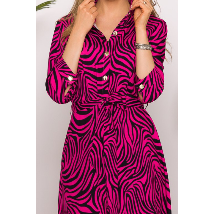 Madeline - Elegant Shirt Dress - Midi