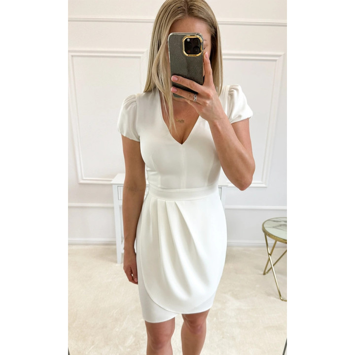 Marlena - Elegant Blue Fitted Mini Dress